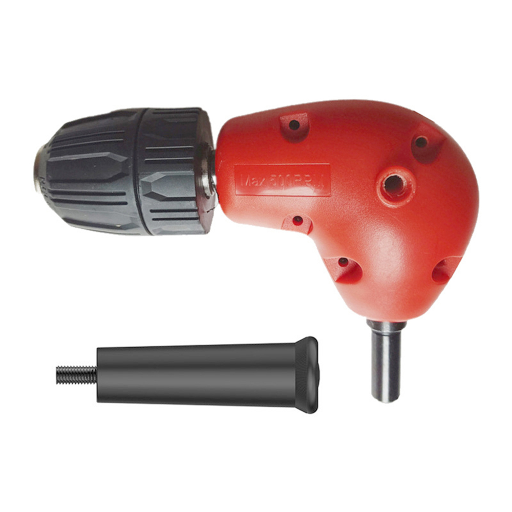 90 Degree Electric Drill Extension Right Angle Bender 3 Jaw Drill Adaptor Guide