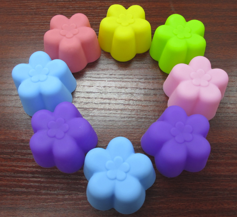 Reusable Silicone Cupcake Liners , Flexible Molds for Baking Cups - Picture 21 of 30