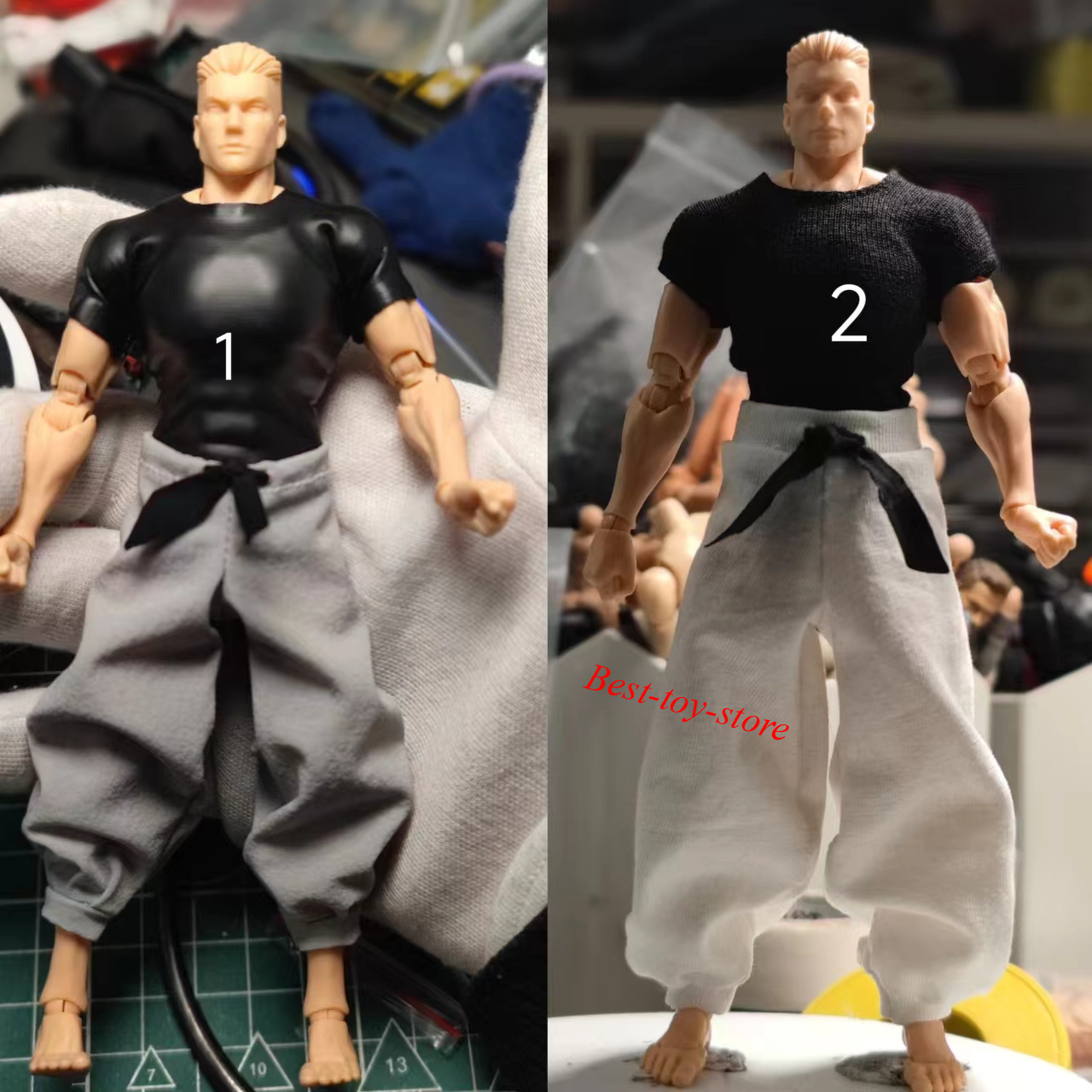 1/12 Jujutsu Kaisen Fushiguro Toji Model Accessory For 6in Romankey Figure Body