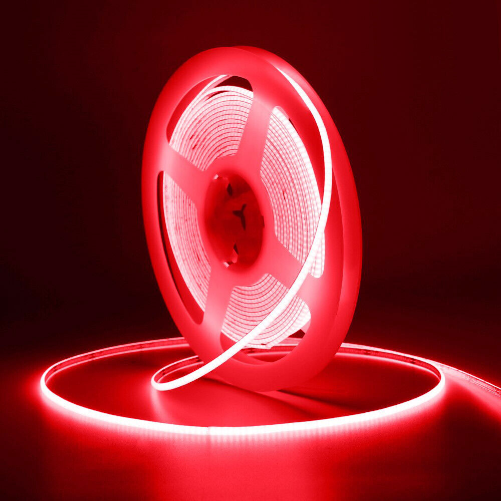 1-5m 12V COB LED Strip 2.7mm Width 480LED/m Flexible High Bright Tape Light DIY - Picture 17 of 19