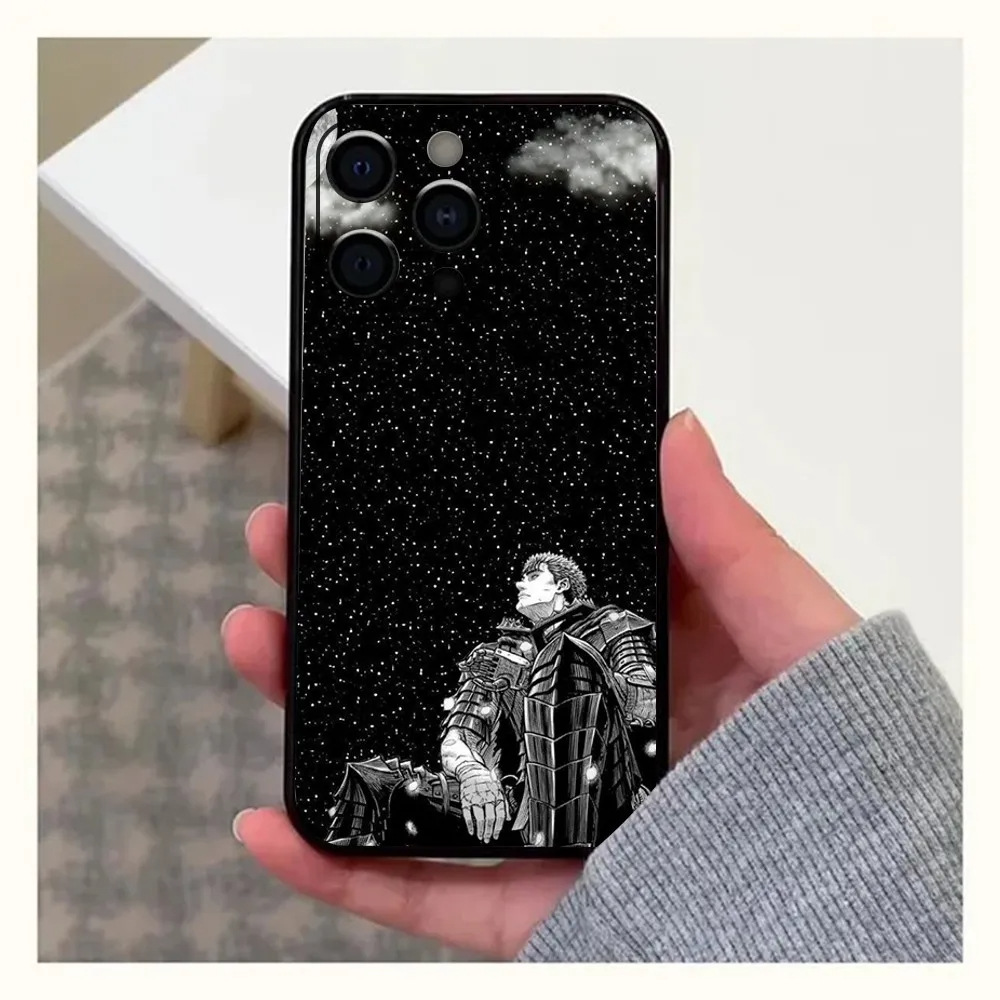 Anime Berserk Guts Case for iPhone 14 13 12 11 Pro Max 13 12 Mini XR X 8 7 Cover - Picture 23 of 29