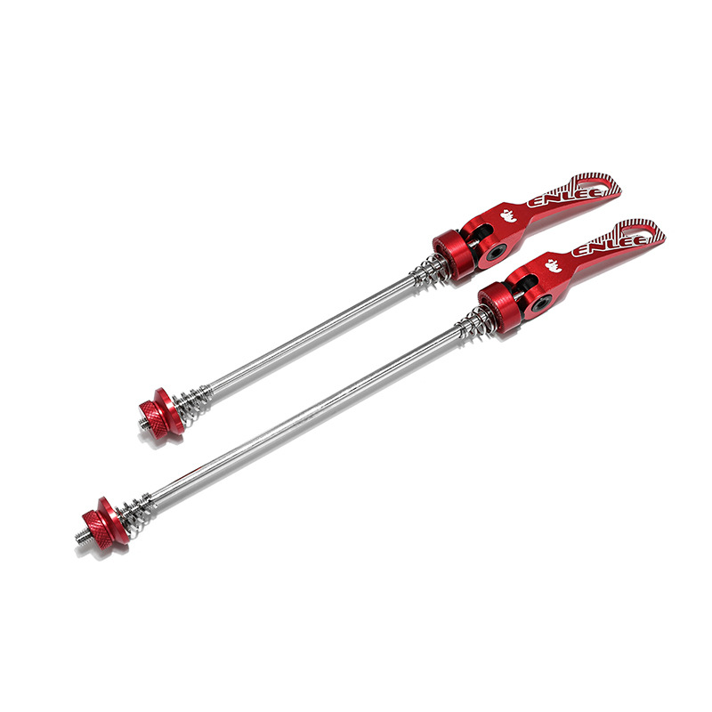 ENLEE Aleación de Aluminio Bicicleta de Montaña Accesorios Juego de Ruedas Barra de Liberación Rápida Par - Imagen 24 de 30