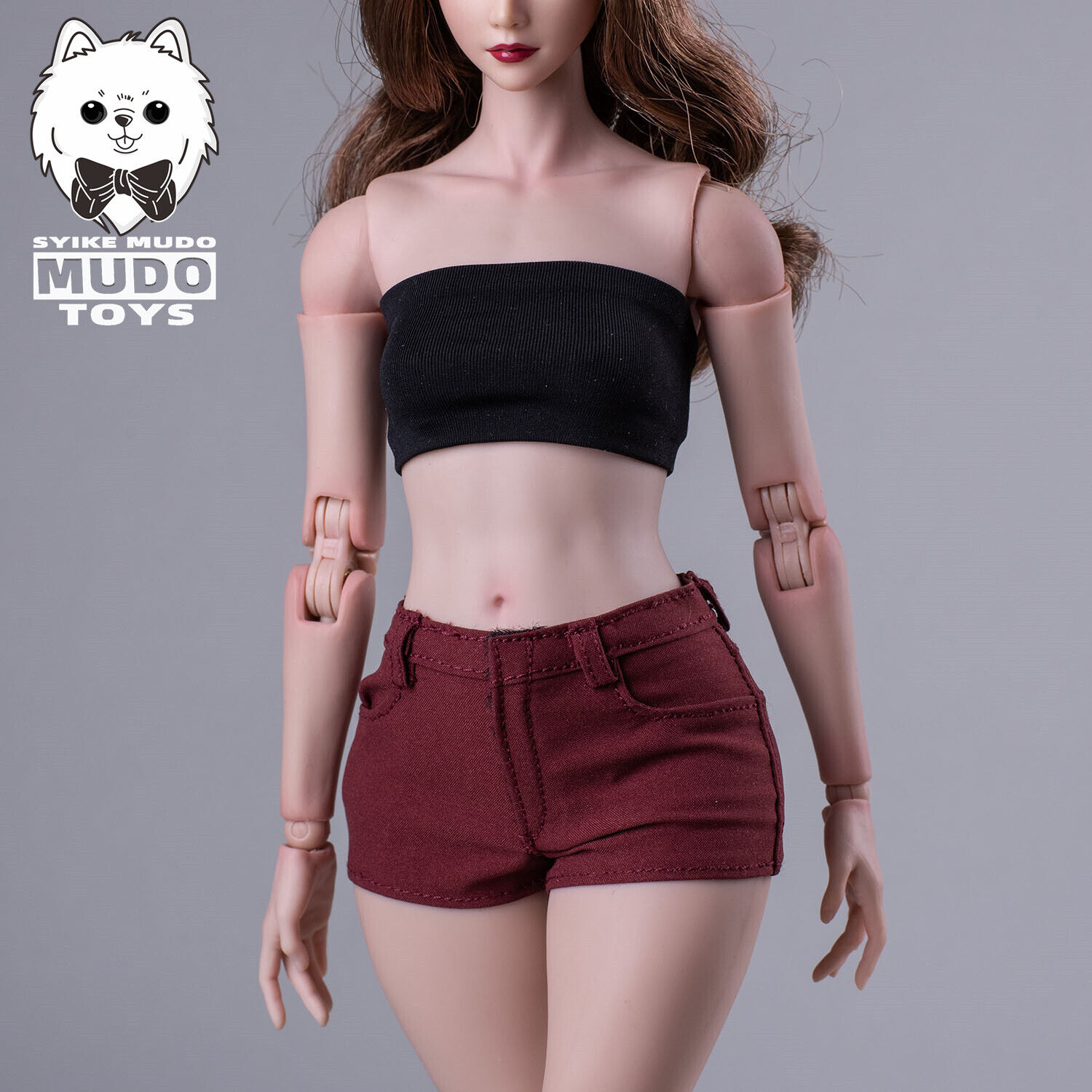 1/6 CTC-005 Sexy Caliente Pantalones Cortos Ropa Para 12" Mujer Worldbox AT202 AT203 Figura - Imagen 21 de 23