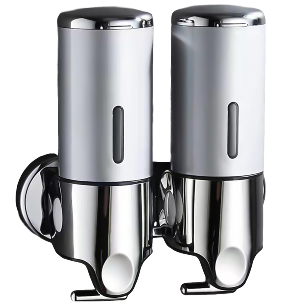 Shampoo and Conditioner Dispenser Wall Mounted Soap Dispenser for Kitchen Sink