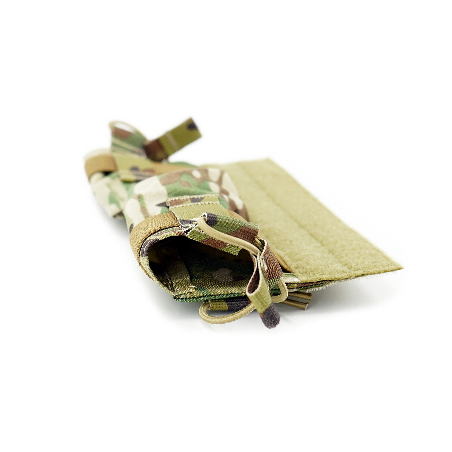 Tactical Side-Pull Mag Pouch Magazine Pull Hook & Loop Combat Gear Tool Bag - Picture 9 of 15