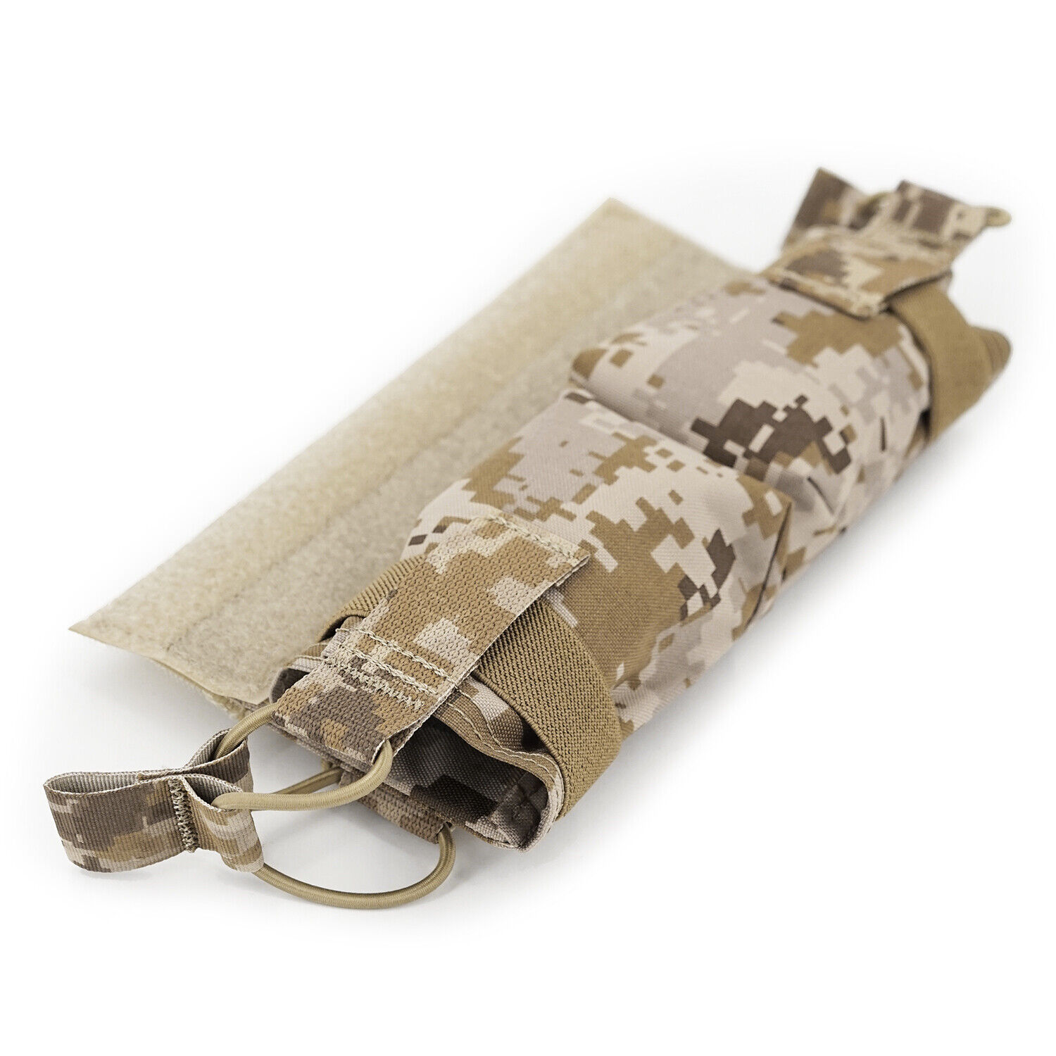 Tactical Side-Pull Mag Pouch Magazine Pull Hook & Loop Combat Gear Tool Bag - Picture 13 of 15