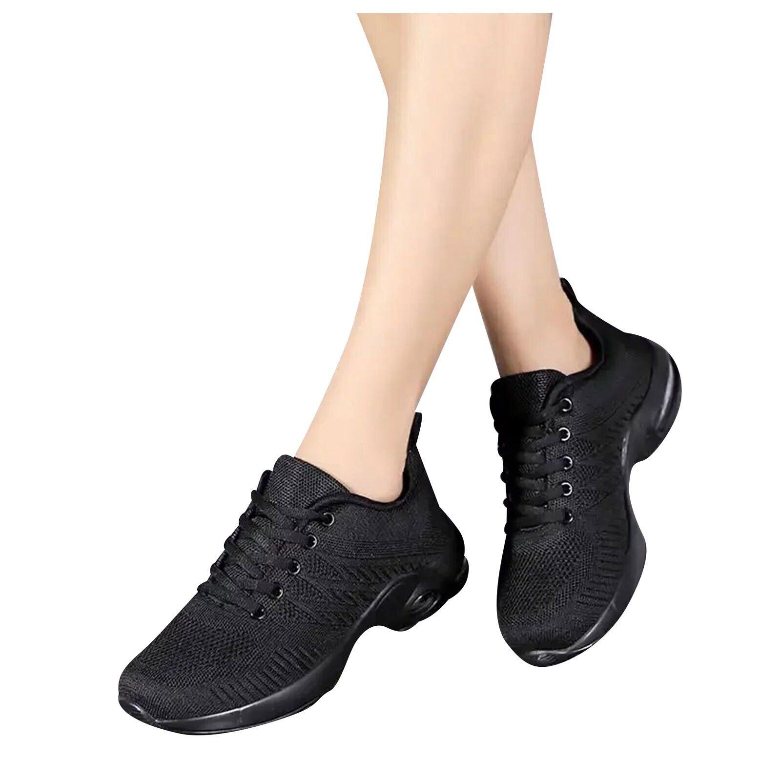 Sneaker da donna scarpe slip on casual stringate da lavoro antiscivolo scarpe da passeggio - Foto 22 di 29