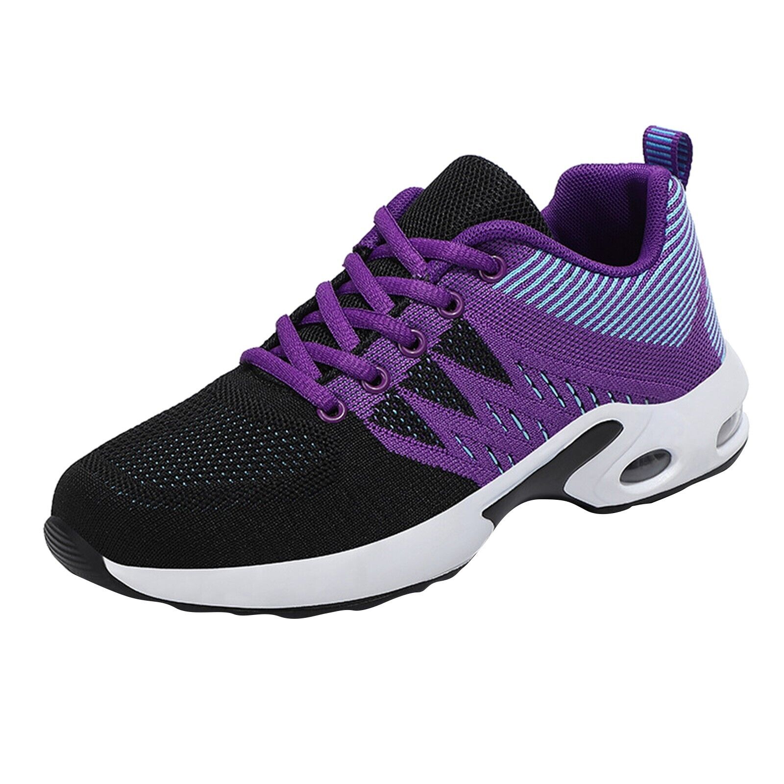 Sneaker da donna scarpe slip on casual stringate da lavoro antiscivolo scarpe da passeggio - Foto 29 di 29