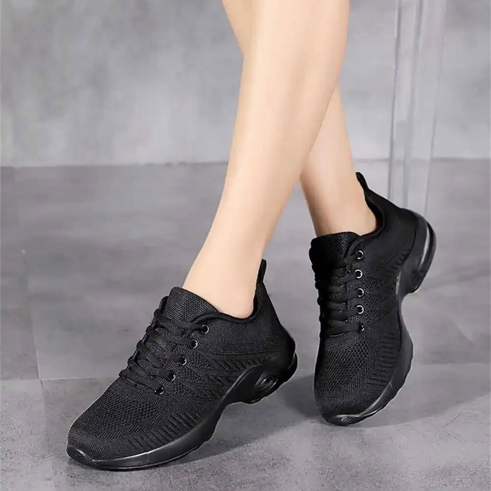 Sneaker da donna scarpe slip on casual stringate da lavoro antiscivolo scarpe da passeggio - Foto 21 di 29