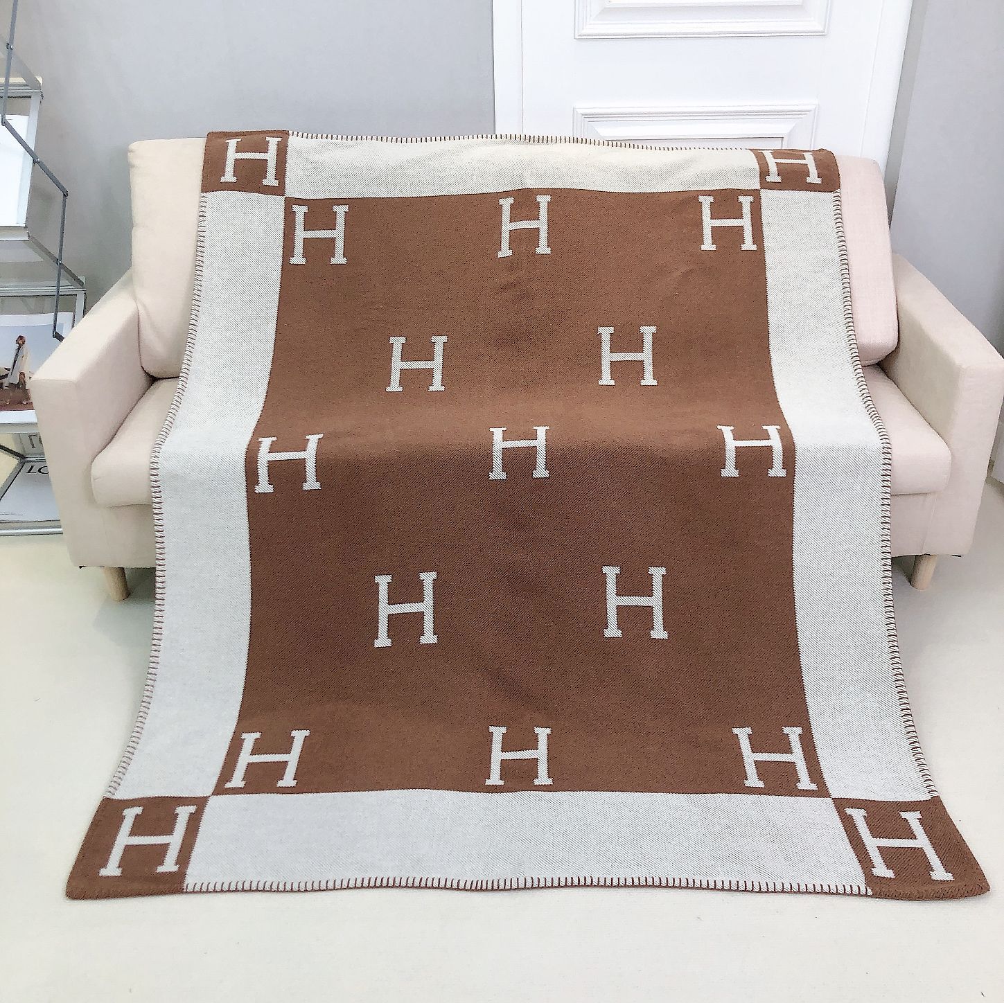 Hot Cashmere blanket, office towel, nap, picnic, camping blanket - Picture 27 of 55