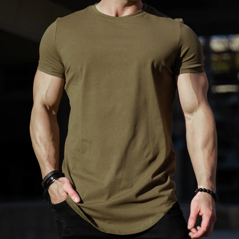 Mens Bodybuilding Gym T-Shirt Workout Shirt Muscle Tee Men Fitness Clothing Tops