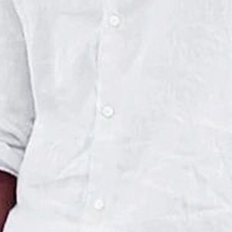 Men Casual Linen Shirt Long Sleeve Tops Plain Button Down Mens T Beach Solid - Picture 24 of 32