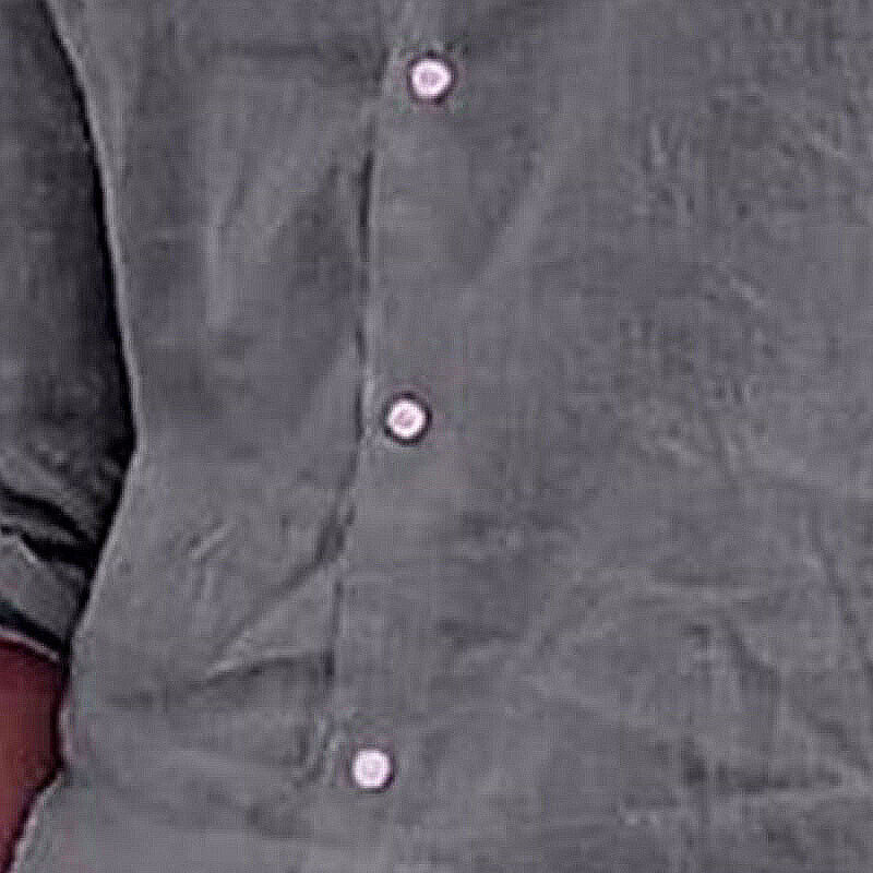 Men Casual Linen Shirt Long Sleeve Tops Plain Button Down Mens T Beach Solid - Picture 30 of 32