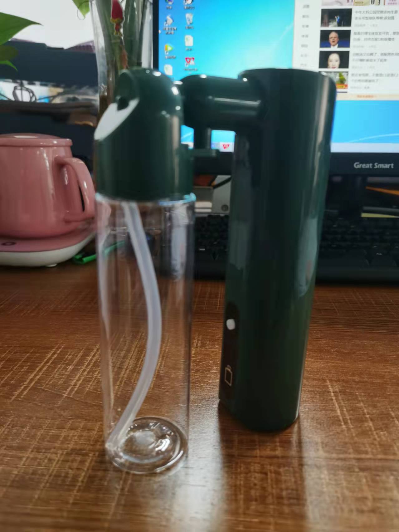 Portable Facial Skin Oxygen Nano Mist Spray Moisturizing Injector Airbrush Salon - Picture 18 of 18