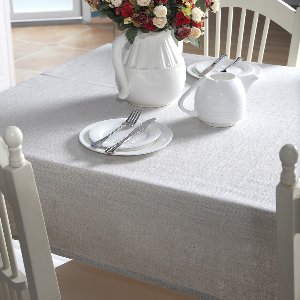Cotton Linen Table Cloth Cover Rectangle Square Tablecloth Kitchen Dining Decor - Picture 32 of 48