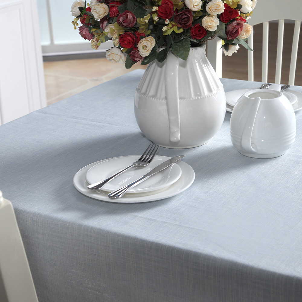 Cotton Linen Table Cloth Cover Rectangle Square Tablecloth Kitchen Dining Decor - Picture 35 of 48