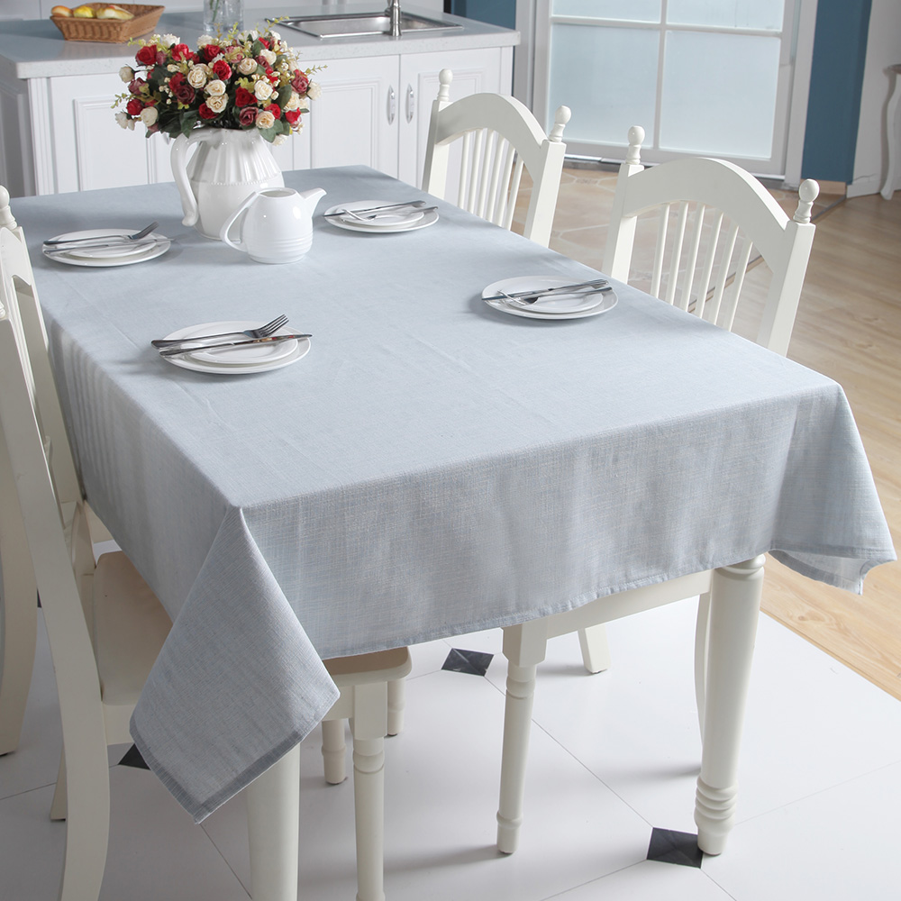 Cotton Linen Table Cloth Cover Rectangle Square Tablecloth Kitchen Dining Decor - Picture 37 of 48