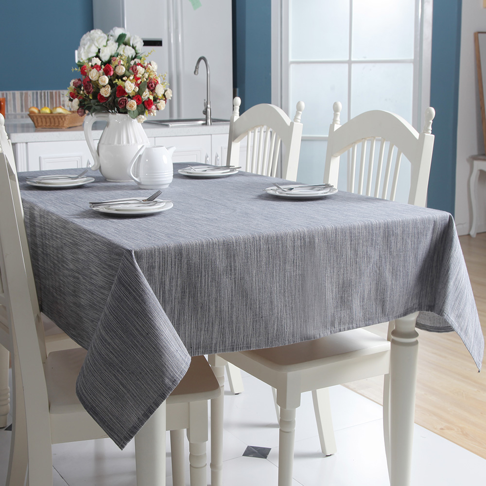 Cotton Linen Table Cloth Cover Rectangle Square Tablecloth Kitchen Dining Decor - Picture 38 of 48