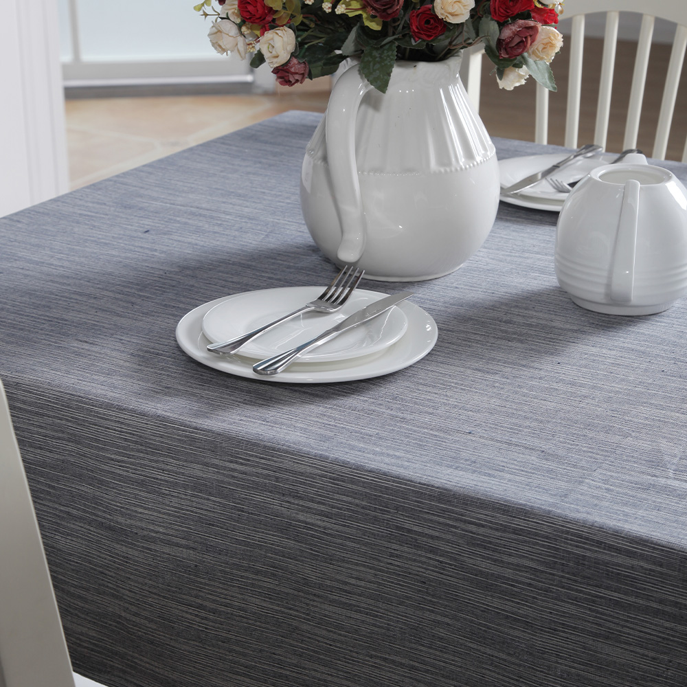 Cotton Linen Table Cloth Cover Rectangle Square Tablecloth Kitchen Dining Decor - Picture 42 of 48