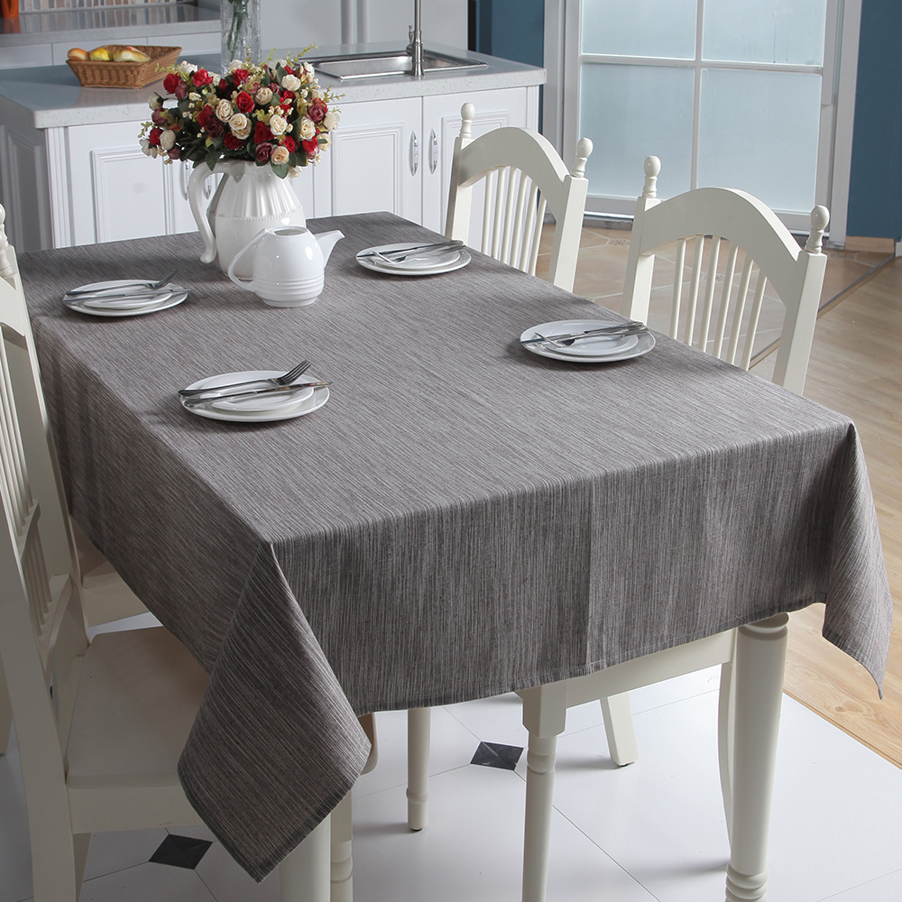 Cotton Linen Table Cloth Cover Rectangle Square Tablecloth Kitchen Dining Decor - Picture 44 of 48