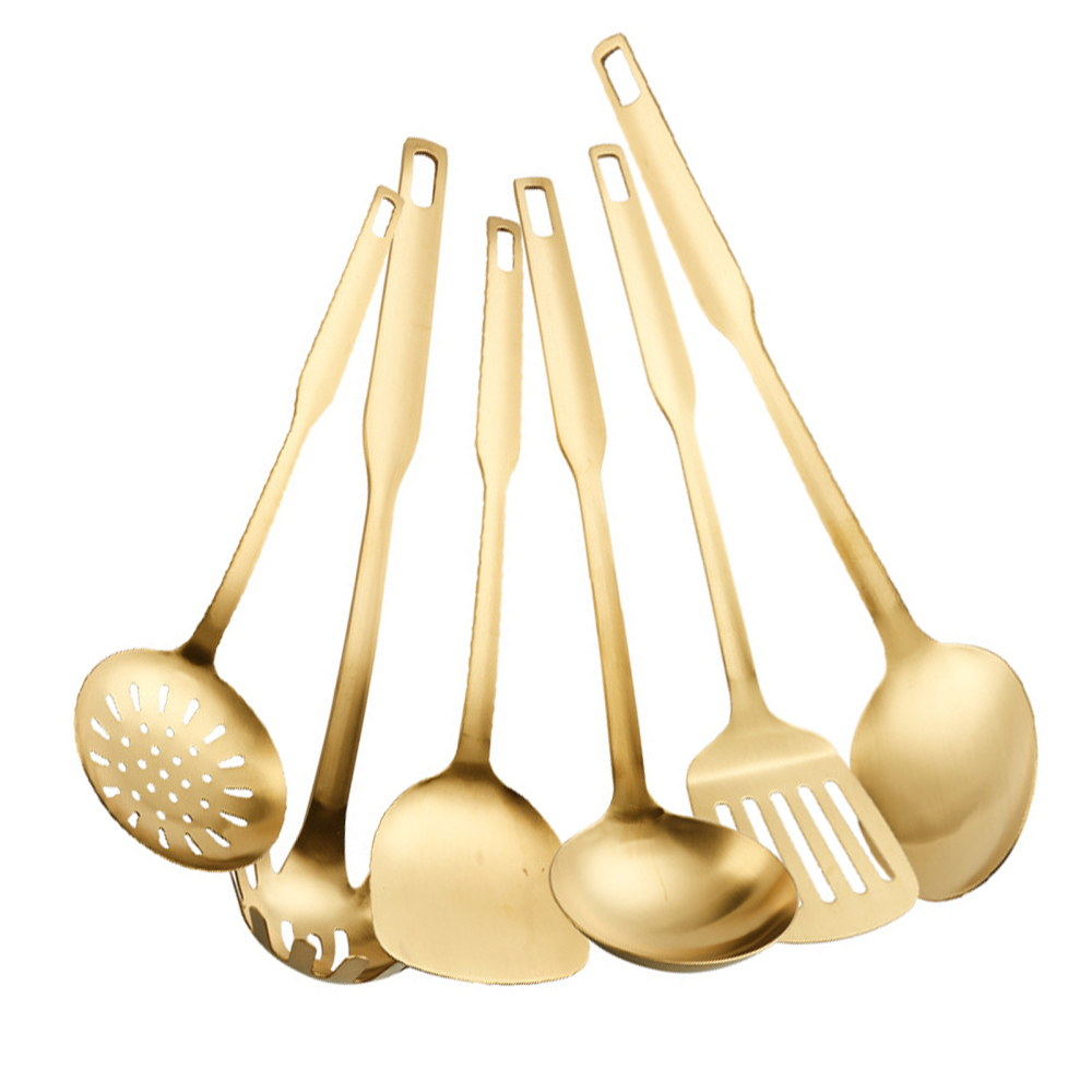 6pcs Kitchen Utensil Gadgets Tools Set Non-Stick Comfortable to Hold Cooking