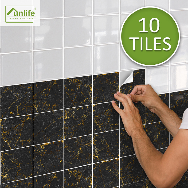 90Pcs Mosaic Wall Tile Sticker Bathroom Kitchen Home Decal Decor Self Adhesive - Picture 50 of 120