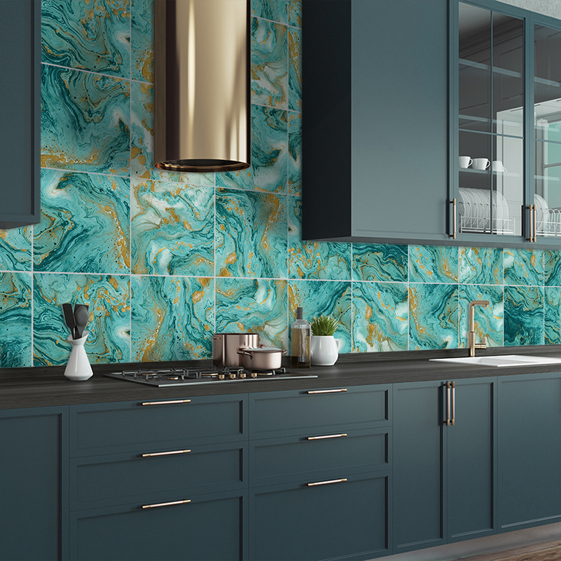 90Pcs Mosaic Wall Tile Sticker Bathroom Kitchen Home Decal Decor Self Adhesive - Picture 67 of 120