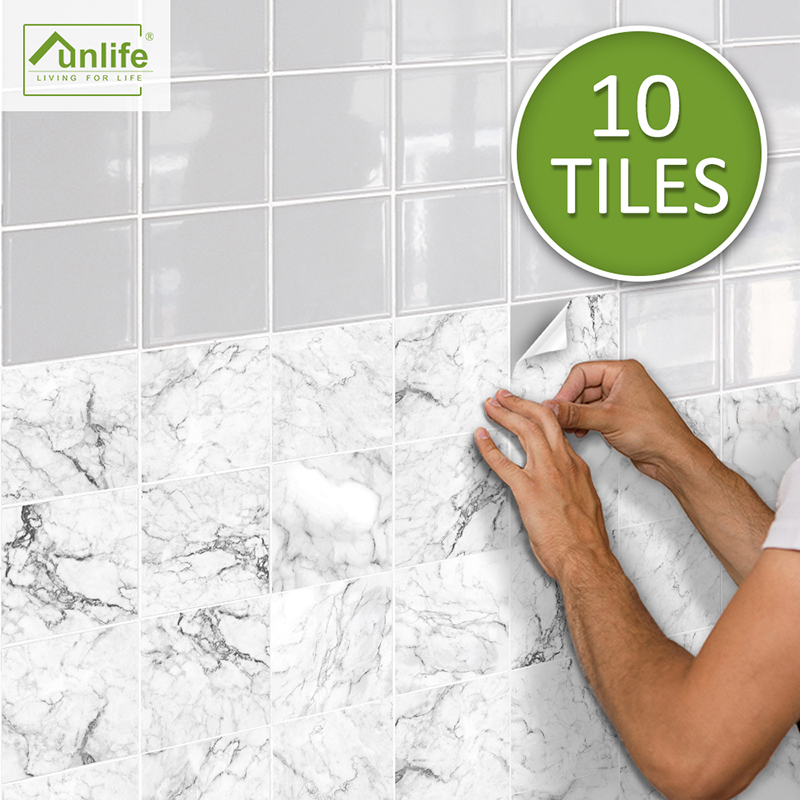 90Pcs Mosaic Wall Tile Sticker Bathroom Kitchen Home Decal Decor Self Adhesive - Picture 79 of 120