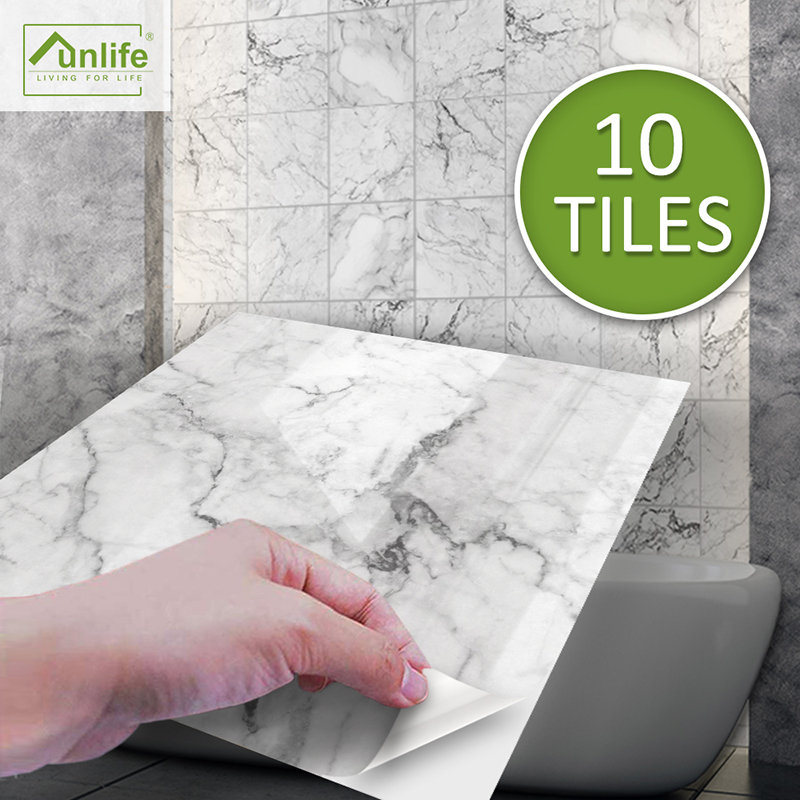 90Pcs Mosaic Wall Tile Sticker Bathroom Kitchen Home Decal Decor Self Adhesive - Picture 80 of 120