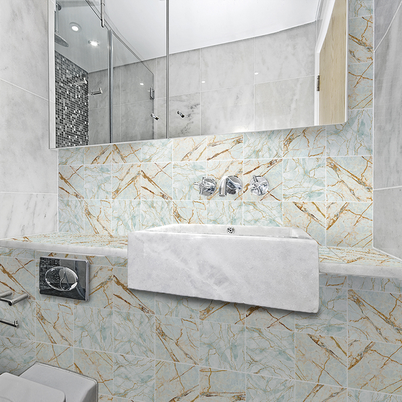 90Pcs Mosaic Wall Tile Sticker Bathroom Kitchen Home Decal Decor Self Adhesive - Picture 91 of 120