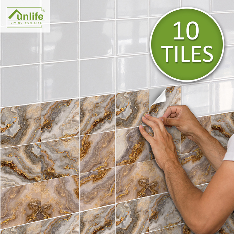 90Pcs Mosaic Wall Tile Sticker Bathroom Kitchen Home Decal Decor Self Adhesive - Picture 115 of 120