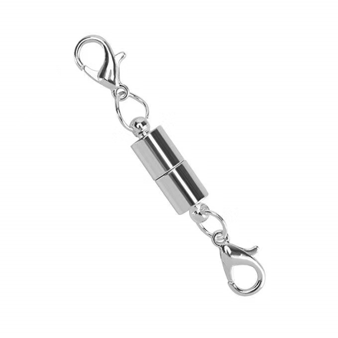 Strong Magnetic Lobster Claw Lock Clasp Necklace Bracelet Jewelry Hook Connector - Picture 11 of 11