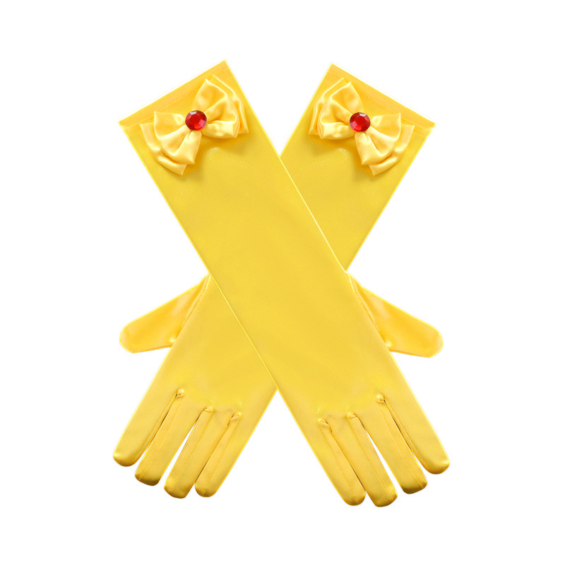 Girls Beauty and the Beast Princess Belle Fancy Dress Up Costume Party Clothing - Picture 45 of 61