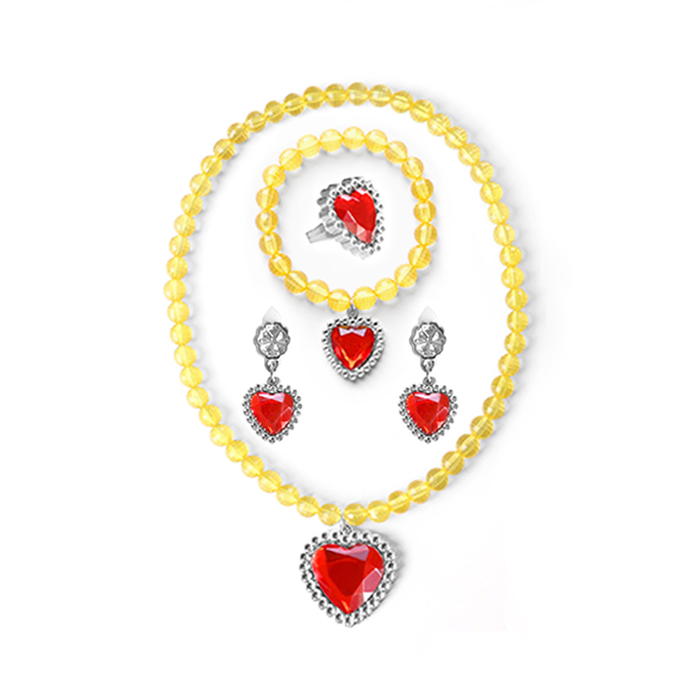 Girls Beauty and the Beast Princess Belle Fancy Dress Up Costume Party Clothing - Picture 37 of 61