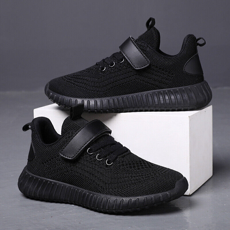KIDS BOYS GIRLS CASUAL SNEAKERS RUNNING TRAINERS COMFY SCHOOL SPORTS SHOES SIZE - Picture 10 of 12