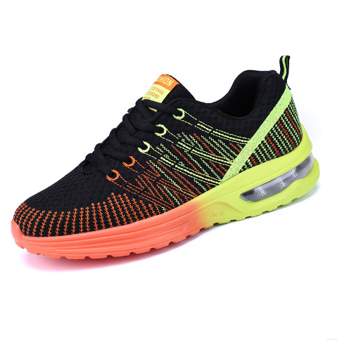 Womens Ladies Running Trainers Sports Sneakers Knit Lace Up Comfy GYM Shoes Size