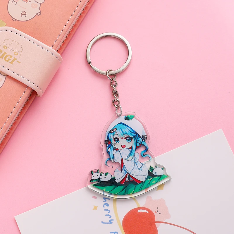 Hatsune Miku Keychain Cartoon Character Ornament Key Bag Pendant Clothing Access - Picture 32 of 33
