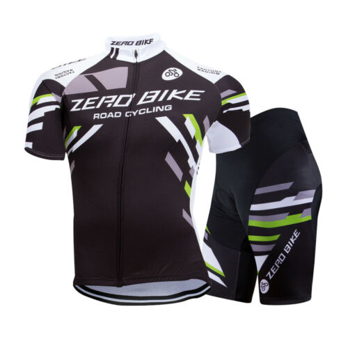Herren Radfahren Radtrikot Jersey Radsport Fahrradtrikot Radhosen Shorts Kurzarm - Bild 9 von 13
