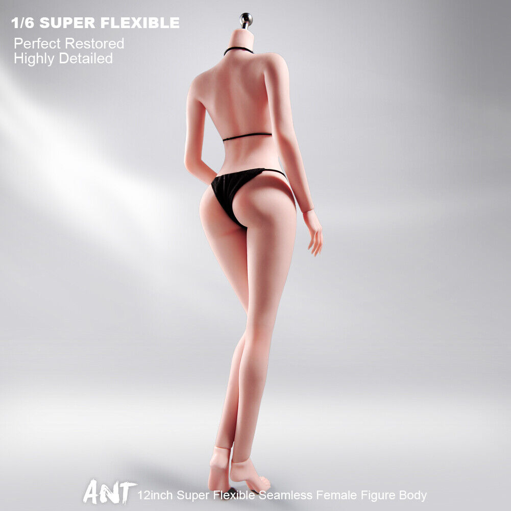 US 1/6 Medium Bust Makeup Flexible Joint Seamless Female Figure Body Model Toy - Picture 24 of 48