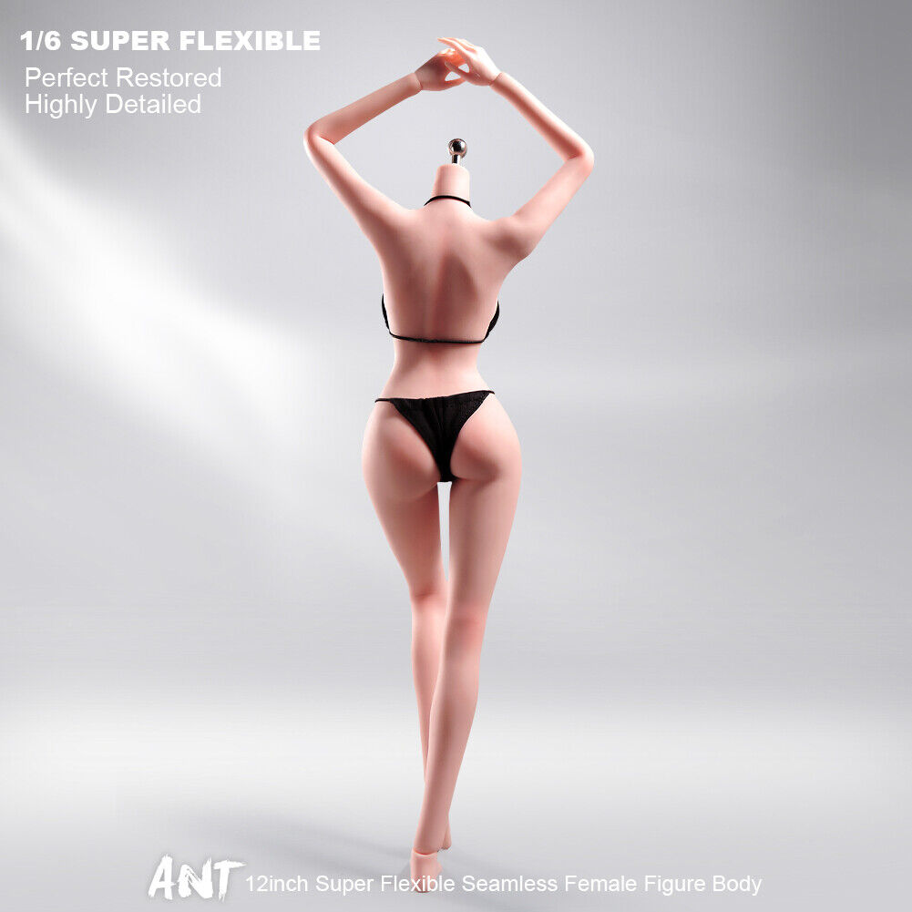 US 1/6 Medium Bust Makeup Flexible Joint Seamless Female Figure Body Model Toy - Picture 27 of 48