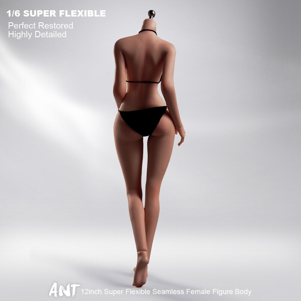 US 1/6 Medium Bust Makeup Flexible Joint Seamless Female Figure Body Model Toy - Picture 33 of 48