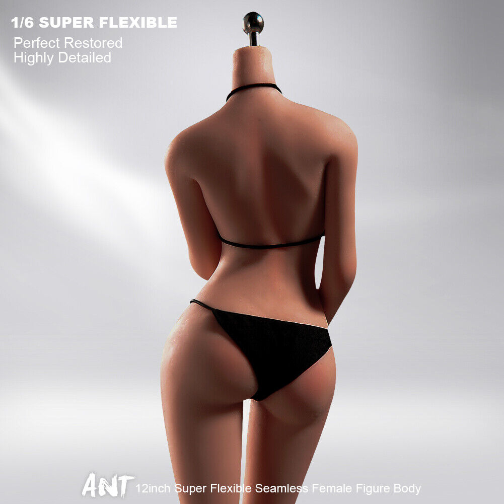 US 1/6 Medium Bust Makeup Flexible Joint Seamless Female Figure Body Model Toy - Picture 36 of 48
