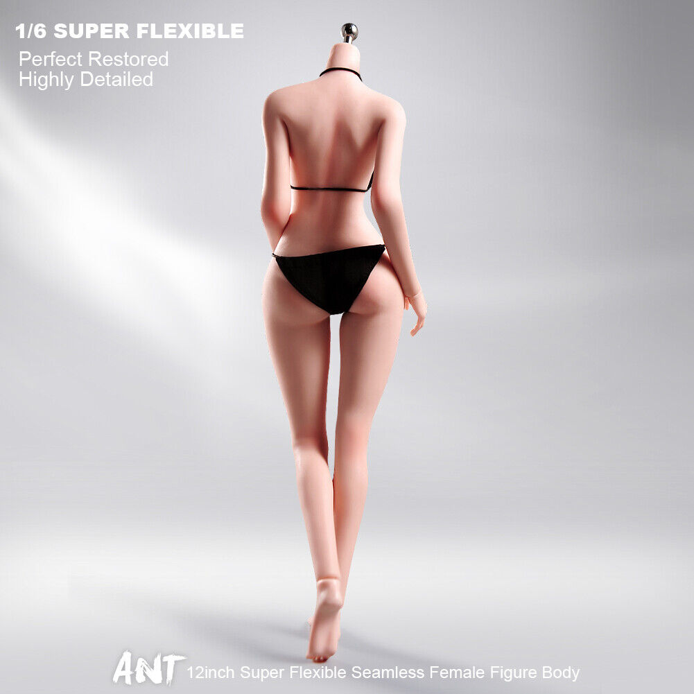 US 1/6 Medium Bust Makeup Flexible Joint Seamless Female Figure Body Model Toy - Picture 43 of 48