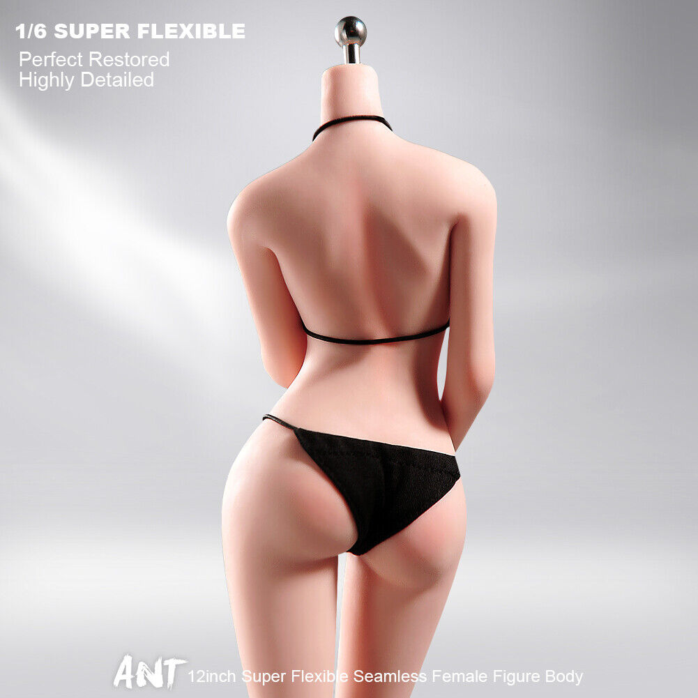 US 1/6 Medium Bust Makeup Flexible Joint Seamless Female Figure Body Model Toy - Picture 46 of 48