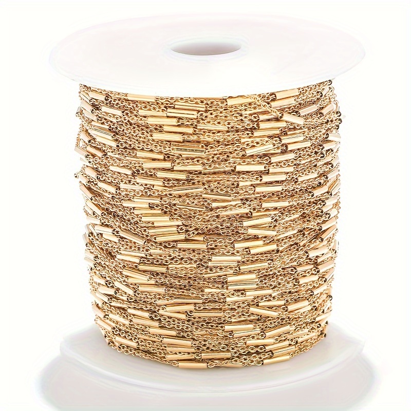 5M Wholesale Stainless Steel Chain For DIY Jewelry Making Chain Supplies