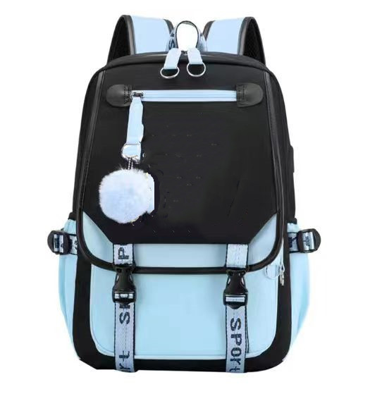 Large School Bags For Teenage Girls Backpack Rucksack Shoulder Bag Multicolour