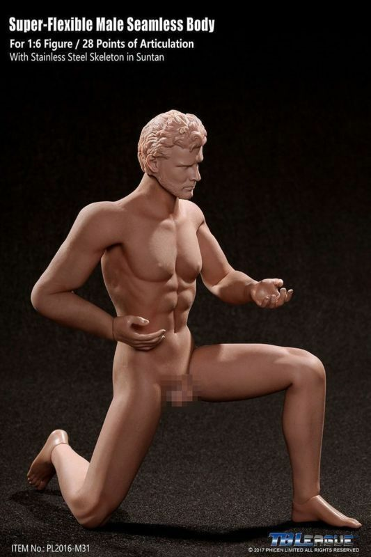 Figura de acción juguetes 1/6 TBLeague PHICEN M30 M31 M32 M33 M34 M35 cuerpo masculino 12"" - Imagen 35 de 63