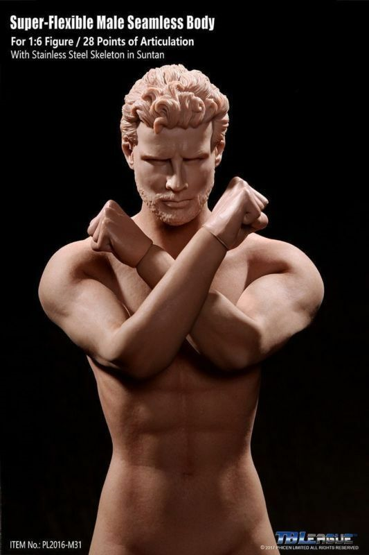 Figura de acción juguetes 1/6 TBLeague PHICEN M30 M31 M32 M33 M34 M35 cuerpo masculino 12"" - Imagen 37 de 63