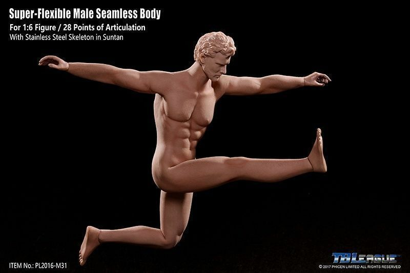 Figura de acción juguetes 1/6 TBLeague PHICEN M30 M31 M32 M33 M34 M35 cuerpo masculino 12"" - Imagen 36 de 63