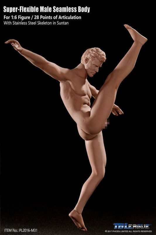Figura de acción juguetes 1/6 TBLeague PHICEN M30 M31 M32 M33 M34 M35 cuerpo masculino 12"" - Imagen 38 de 63